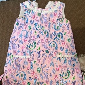 Lilly Pulitzer Size 3 Mermaid Classic Shift Dress